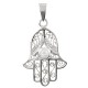 Pendentif Main de Fatma en Argent 925°°° et Zirconia