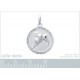 Pendentif Signes du Zodiaque Médaille Argent