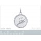 Pendentif Signes du Zodiaque Médaille Argent