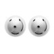 Boucles d'oreilles Boule 12mm en Argent 925°°°