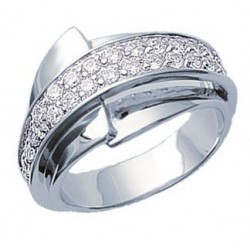 Bague en Argent 925°°° et Zirconias