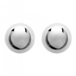 Boucles d'oreilles Boule 8mm en Argent 925°°°