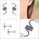 Boucles d'oreilles en Argent 925°°° et Cristal