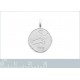 Pendentif Zodiaque en Argent 925 rhodié et Oxydes Zirconium