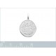 Pendentif Zodiaque en Argent 925 rhodié et Oxydes Zirconium