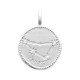 Pendentif Zodiaque en Argent 925 rhodié et Oxydes Zirconium