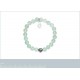 Bracelet Femme en Jade vert et Acier inoxydable 316L