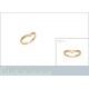 Bague Plaqué Or 18 carats