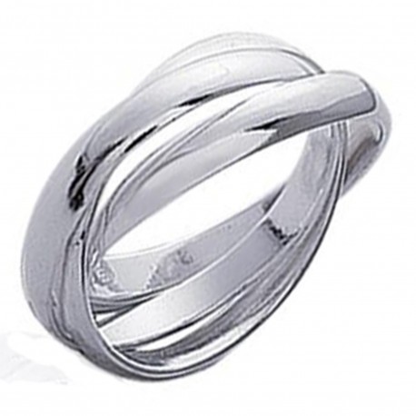 Bague 3 anneaux en Argent 925