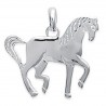 Pendentif Cheval en Argent 925 rhodié