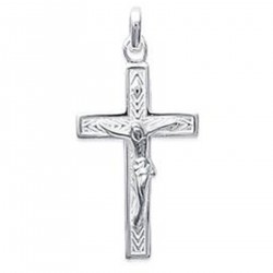 Pendentif Croix Christ en Argent 925