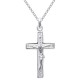 Pendentif Croix Christ en Argent 925