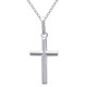 Pendentif Croix Chrétienne en Argent 925