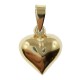 Pendentif Coeur Plaqué or 18 carats