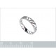 Bague jonc ajouré en Argent 925 rhodié