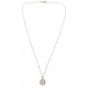 Pendentif Arabe Plaqué or 18 carats et Oxydes de Zirconium