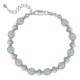 Bracelet en Argent 925 et Aventurine