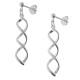 Boucles d'oreilles pendantes en Argent 925