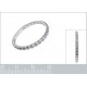 Bague Jonc ajouré en Argent 925 rhodié