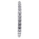 Bague Jonc ajouré en Argent 925 rhodié