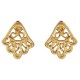 Boucles d'oreilles Plaqué Or 18 carats