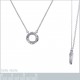 Collier en Argent 925 rhodié et Swarovski® Zirconia