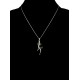 Pendentif Salamandre Plaqué or 18 carats et Oxydes de Zirconium