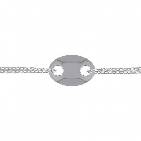 Bracelet Grain de café en Argent 925