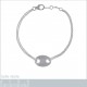 Bracelet Grain de café en Argent 925