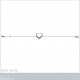 Bracelet Coeur en Argent 925