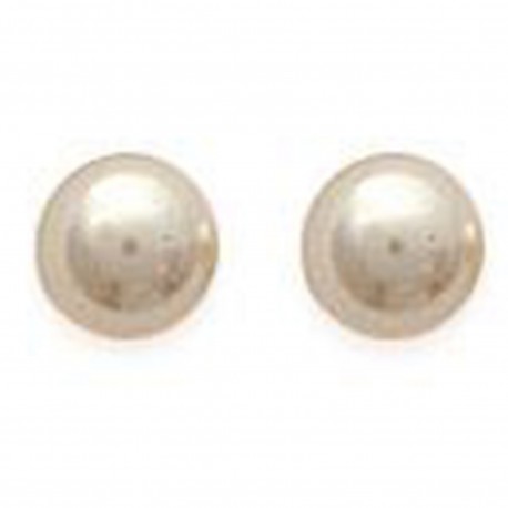 Boucles d'oreilles Perle d'imitation 4mm et tige en Argent 925