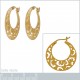 Boucles d'oreilles Plaqué Or 18 carats