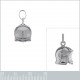 Pendentif Casque de Pompier 3D en Argent 925 rhodié