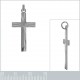 Pendentif Croix en Argent 925 rhodié