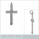 Pendentif Croix en Argent 925 rhodié