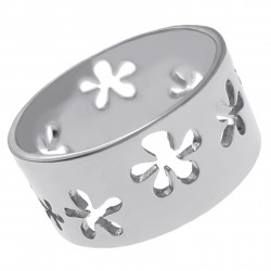 Bague Fleur en Argent 925