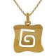 Pendentif Plaqué or 18 carats