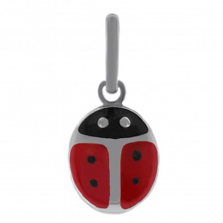 Pendentif  Coccinelle en Argent 925