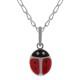 Pendentif  Coccinelle en Argent 925