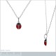 Pendentif  Coccinelle en Argent 925