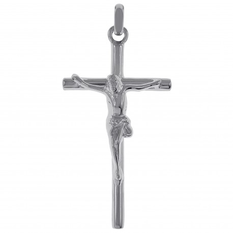 Pendentif Croix Christ en Argent 925