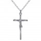 Pendentif Croix Christ en Argent 925