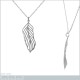 Pendentif Plume en Argent 925