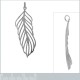 Pendentif Plume en Argent 925