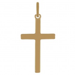 Pendentif Croix Plaqué or 18 carats