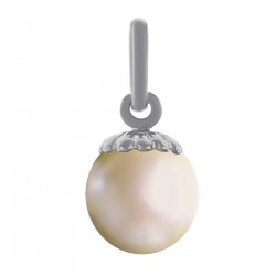 Pendentif en Argent 925 et Perle d'imitation