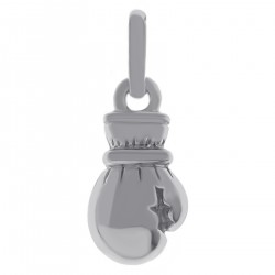 Pendentif Gant de boxe Argent 925 rhodié