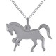 Pendentif Cheval en Argent 925