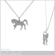 Pendentif Cheval en Argent 925