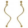 Boucles d'oreilles Plaqué Or 18 carats